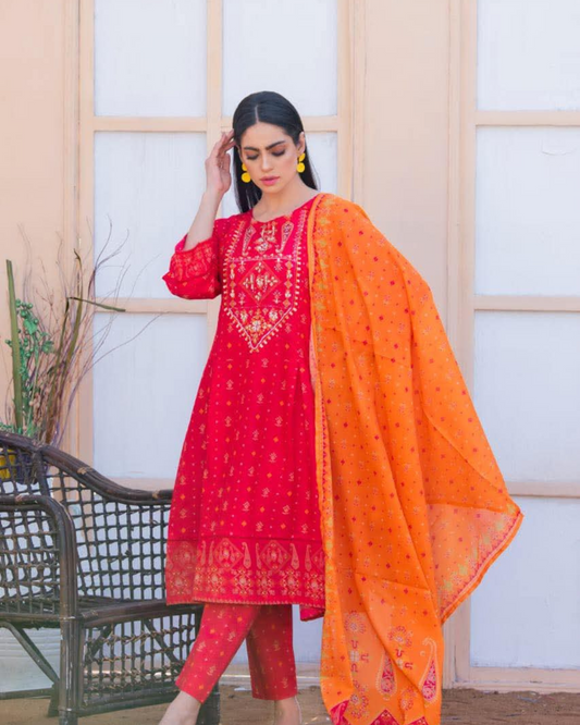 Luxury 3pc Frock